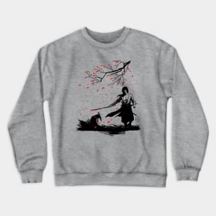 Samurai Warrior Crewneck Sweatshirt